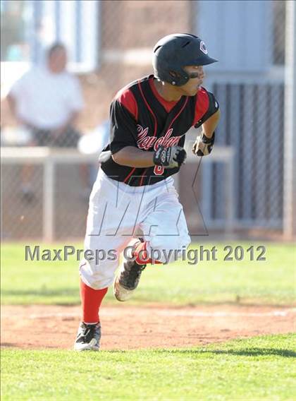 Thumbnail 3 in Cleveland vs. Moapa Valley (Blazer Sportco Spring Bash) photogallery.
