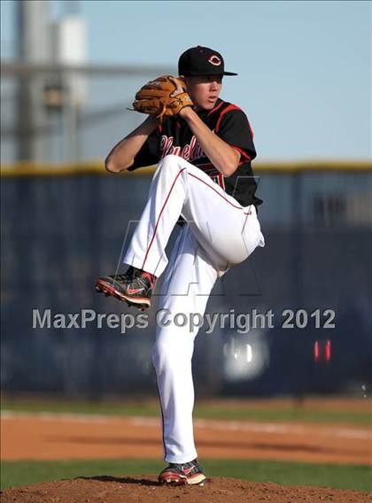 Thumbnail 3 in Cleveland vs. Moapa Valley (Blazer Sportco Spring Bash) photogallery.
