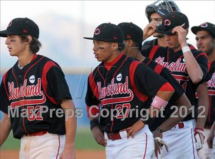 Thumbnail 1 in Cleveland vs. Moapa Valley (Blazer Sportco Spring Bash) photogallery.