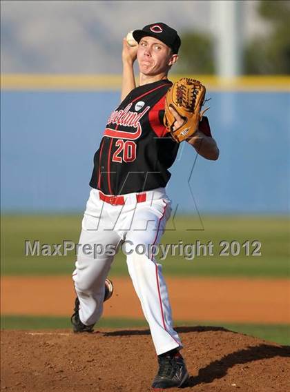 Thumbnail 1 in Cleveland vs. Moapa Valley (Blazer Sportco Spring Bash) photogallery.