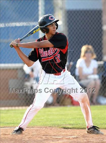 Thumbnail 1 in Cleveland vs. Moapa Valley (Blazer Sportco Spring Bash) photogallery.
