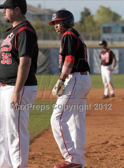 Thumbnail 1 in Cleveland vs. Moapa Valley (Blazer Sportco Spring Bash) photogallery.