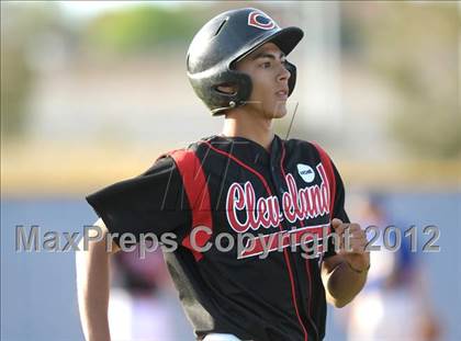 Thumbnail 2 in Cleveland vs. Moapa Valley (Blazer Sportco Spring Bash) photogallery.