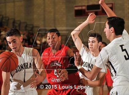 Thumbnail 1 in Sonora vs. Orange Lutheran (Nike Extravaganza) photogallery.