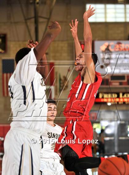 Thumbnail 1 in Sonora vs. Orange Lutheran (Nike Extravaganza) photogallery.