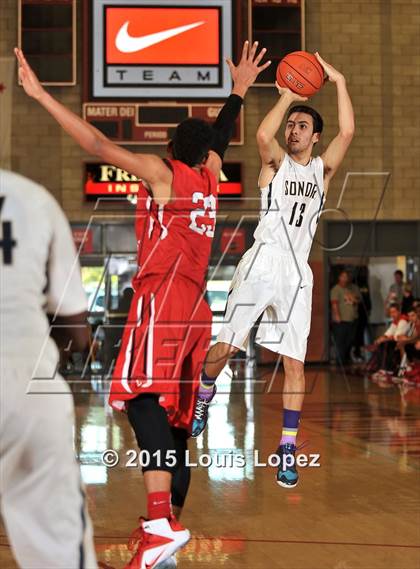 Thumbnail 3 in Sonora vs. Orange Lutheran (Nike Extravaganza) photogallery.