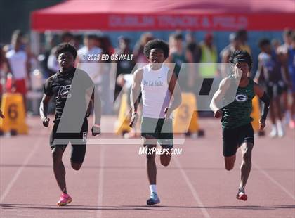 Thumbnail 2 in CIF NCS Meet of Champions (Boys 100 Meter) photogallery.