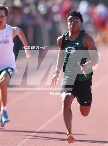 Thumbnail 2 in CIF NCS Meet of Champions (Boys 100 Meter) photogallery.