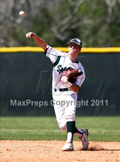 Thumbnail 3 in Stratford vs Sam Rayburn (Goose Creek Memorial Tournament) photogallery.