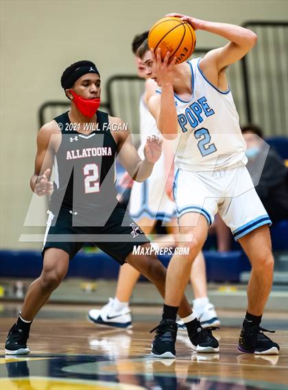 Thumbnail 2 in Allatoona @ Pope (GHSA Region 6 AAAAAA Playoff) photogallery.