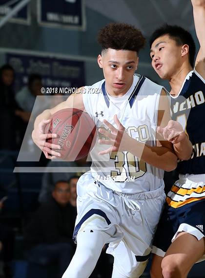Thumbnail 1 in Rancho Christian vs. St. John Bosco (CIF SS Open Division Playoffs) photogallery.
