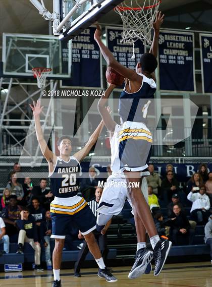 Thumbnail 3 in Rancho Christian vs. St. John Bosco (CIF SS Open Division Playoffs) photogallery.