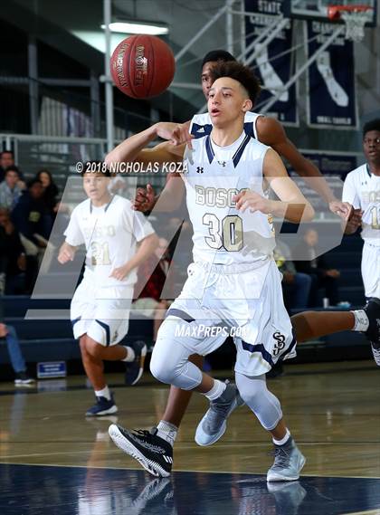 Thumbnail 2 in Rancho Christian vs. St. John Bosco (CIF SS Open Division Playoffs) photogallery.