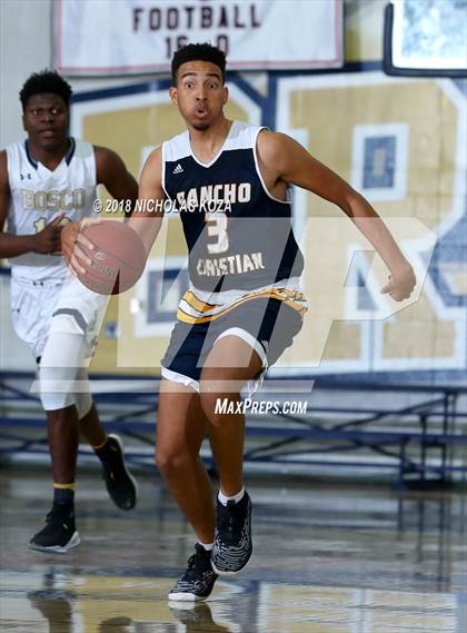 Thumbnail 2 in Rancho Christian vs. St. John Bosco (CIF SS Open Division Playoffs) photogallery.