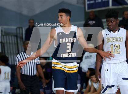 Thumbnail 2 in Rancho Christian vs. St. John Bosco (CIF SS Open Division Playoffs) photogallery.