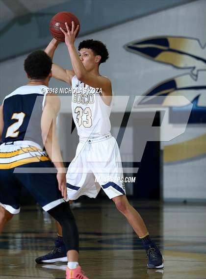 Thumbnail 2 in Rancho Christian vs. St. John Bosco (CIF SS Open Division Playoffs) photogallery.