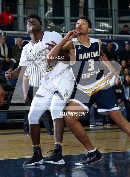 Thumbnail 3 in Rancho Christian vs. St. John Bosco (CIF SS Open Division Playoffs) photogallery.