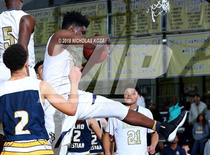 Thumbnail 1 in Rancho Christian vs. St. John Bosco (CIF SS Open Division Playoffs) photogallery.