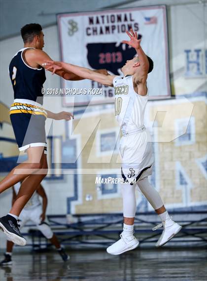 Thumbnail 1 in Rancho Christian vs. St. John Bosco (CIF SS Open Division Playoffs) photogallery.