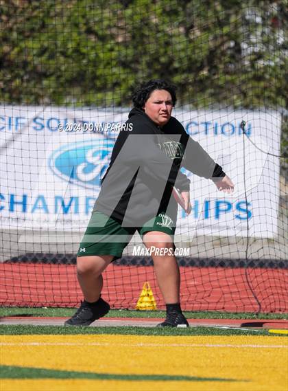 Thumbnail 2 in Rancho Cucamonga @ Damien Senior Day (Field Events) photogallery.