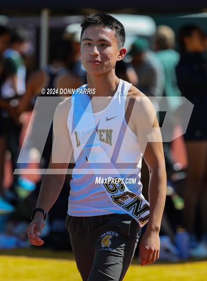 Thumbnail 2 in Rancho Cucamonga @ Damien Senior Day (Field Events) photogallery.
