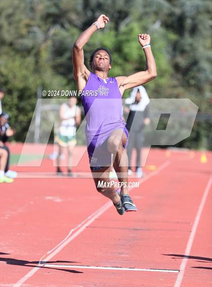 Thumbnail 2 in Rancho Cucamonga @ Damien Senior Day (Field Events) photogallery.