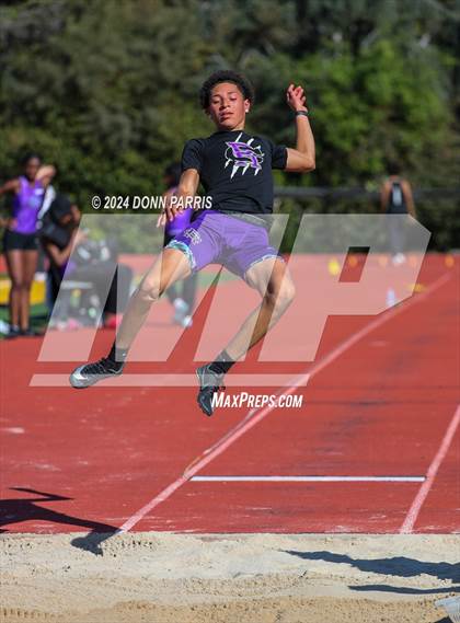 Thumbnail 3 in Rancho Cucamonga @ Damien Senior Day (Field Events) photogallery.