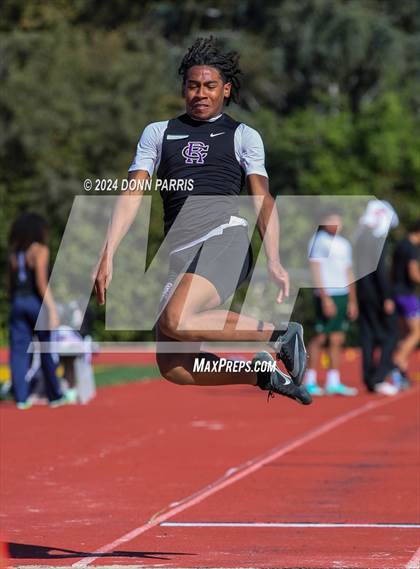 Thumbnail 1 in Rancho Cucamonga @ Damien Senior Day (Field Events) photogallery.