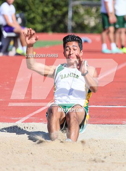Thumbnail 3 in Rancho Cucamonga @ Damien Senior Day (Field Events) photogallery.