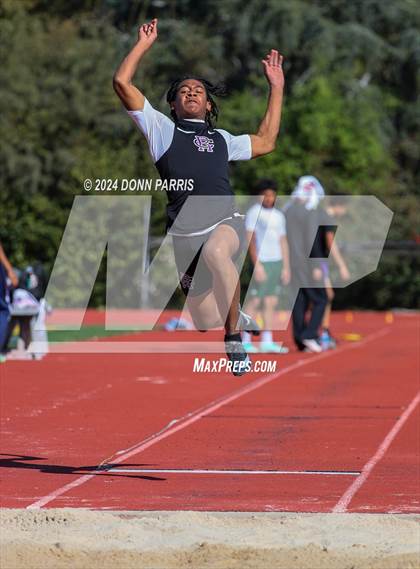 Thumbnail 3 in Rancho Cucamonga @ Damien Senior Day (Field Events) photogallery.