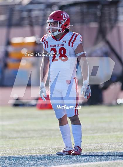 Thumbnail 3 in Regis Jesuit @ Valor Christian (CHSAA 5A Second Round) photogallery.