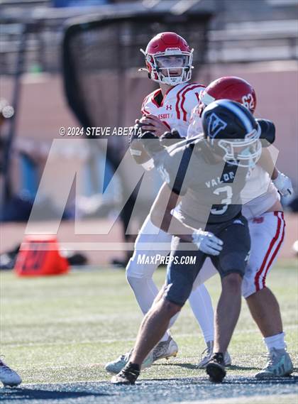 Thumbnail 2 in Regis Jesuit @ Valor Christian (CHSAA 5A Second Round) photogallery.