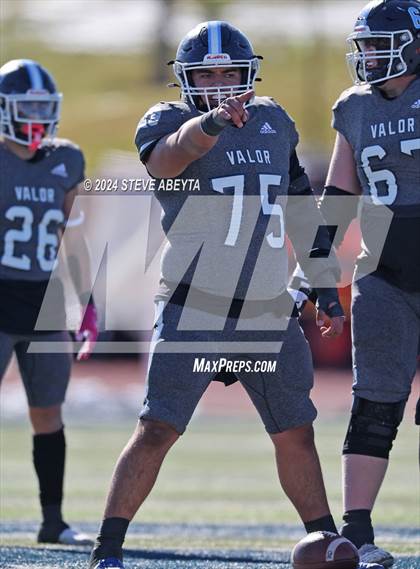 Thumbnail 3 in Regis Jesuit @ Valor Christian (CHSAA 5A Second Round) photogallery.