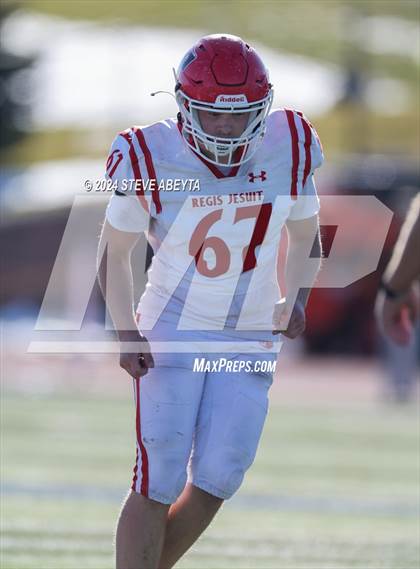 Thumbnail 3 in Regis Jesuit @ Valor Christian (CHSAA 5A Second Round) photogallery.