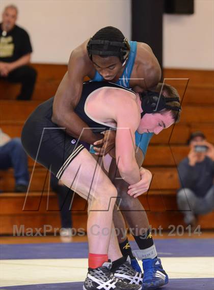 Thumbnail 3 in Holly Springs vs. West Johnston (NCHSAA 4A Dual Team 2nd Round) photogallery.