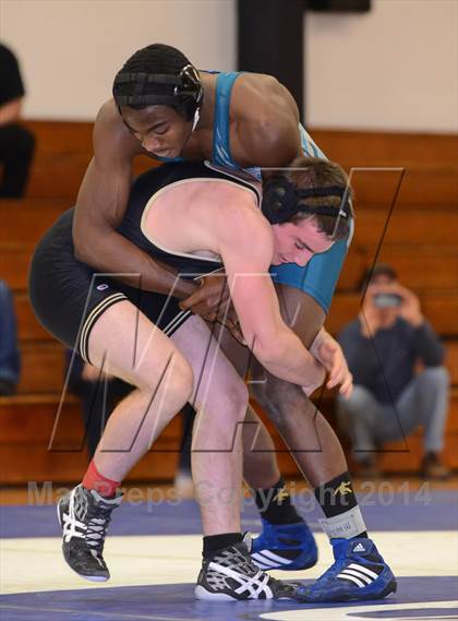 Thumbnail 2 in Holly Springs vs. West Johnston (NCHSAA 4A Dual Team 2nd Round) photogallery.