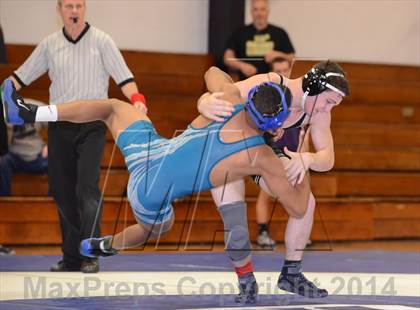Thumbnail 2 in Holly Springs vs. West Johnston (NCHSAA 4A Dual Team 2nd Round) photogallery.