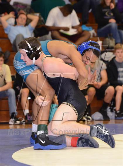 Thumbnail 3 in Holly Springs vs. West Johnston (NCHSAA 4A Dual Team 2nd Round) photogallery.