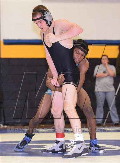 Thumbnail 1 in Holly Springs vs. West Johnston (NCHSAA 4A Dual Team 2nd Round) photogallery.