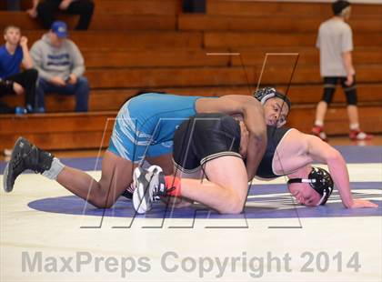 Thumbnail 3 in Holly Springs vs. West Johnston (NCHSAA 4A Dual Team 2nd Round) photogallery.