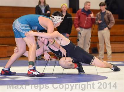Thumbnail 2 in Holly Springs vs. West Johnston (NCHSAA 4A Dual Team 2nd Round) photogallery.