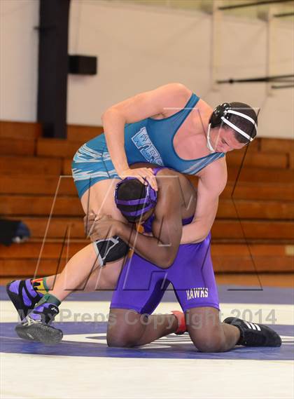 Thumbnail 2 in Holly Springs vs. West Johnston (NCHSAA 4A Dual Team 2nd Round) photogallery.
