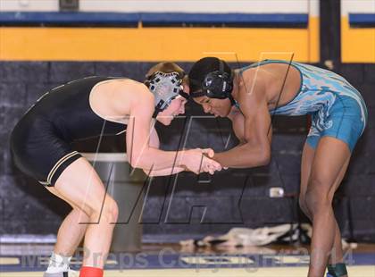 Thumbnail 2 in Holly Springs vs. West Johnston (NCHSAA 4A Dual Team 2nd Round) photogallery.
