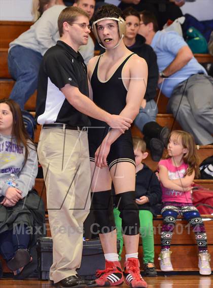 Thumbnail 2 in Holly Springs vs. West Johnston (NCHSAA 4A Dual Team 2nd Round) photogallery.