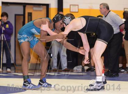 Thumbnail 2 in Holly Springs vs. West Johnston (NCHSAA 4A Dual Team 2nd Round) photogallery.