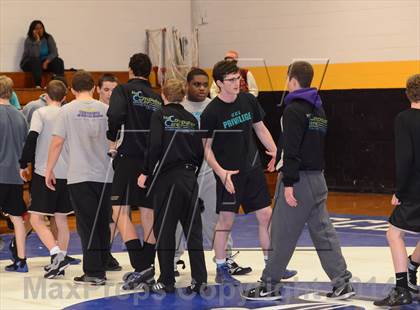 Thumbnail 2 in Holly Springs vs. West Johnston (NCHSAA 4A Dual Team 2nd Round) photogallery.