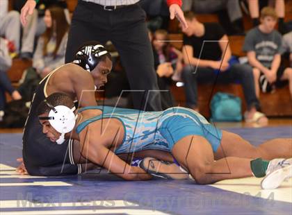 Thumbnail 2 in Holly Springs vs. West Johnston (NCHSAA 4A Dual Team 2nd Round) photogallery.