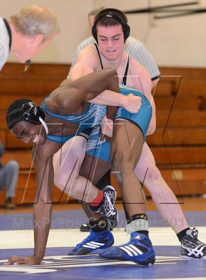 Thumbnail 1 in Holly Springs vs. West Johnston (NCHSAA 4A Dual Team 2nd Round) photogallery.