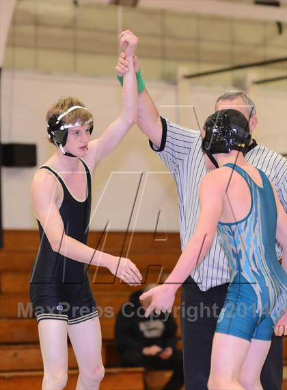 Thumbnail 3 in Holly Springs vs. West Johnston (NCHSAA 4A Dual Team 2nd Round) photogallery.