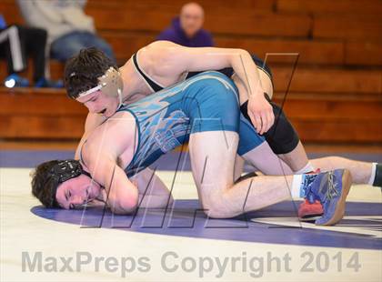 Thumbnail 2 in Holly Springs vs. West Johnston (NCHSAA 4A Dual Team 2nd Round) photogallery.